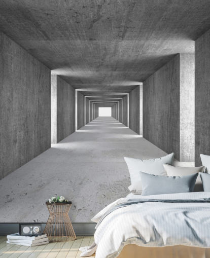 Never Ending Corridor Wallpaper Mural