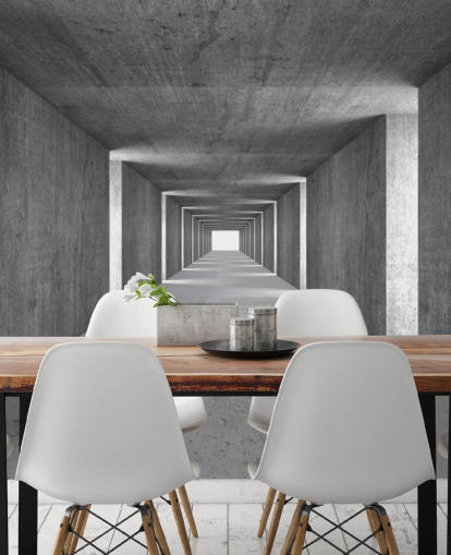 Never Ending Corridor Wallpaper Mural Never Ending Corridor Wallpaper Mural