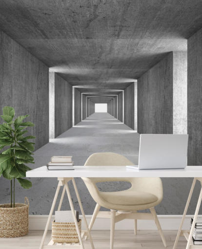 Never Ending Corridor Wallpaper Mural