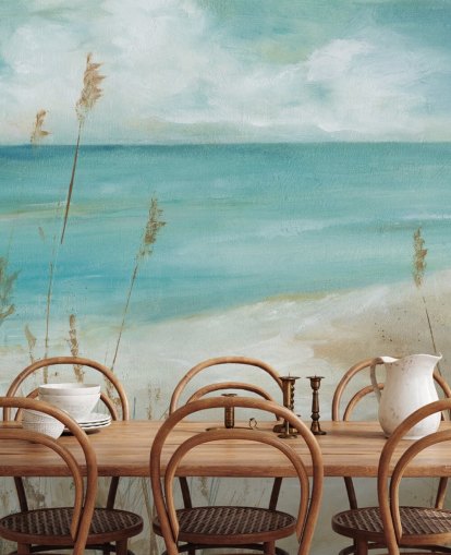 abstract sea wallpaper mural called Seagrass Seascape by Carol Robinson for living rooms, bedrooms and bathrooms abstract sea wallpaper mural called Seagrass Seascape by Carol Robinson for living rooms, bedrooms and bathrooms