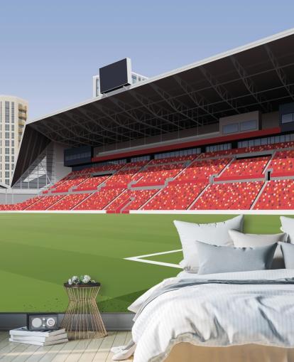 green and red brentford football club wallpaper called Gtech Community Stadium Football Stadium by Matthew J I Wood green and red brentford football club wallpaper called Gtech Community Stadium Football Stadium by Matthew J I Wood
