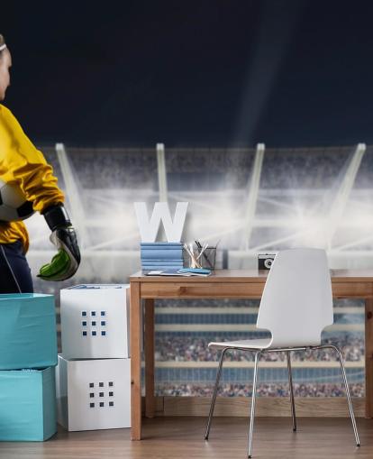 murale da parete con calcio chiamato Goalkeeper per camere da letto, club sportivi e scuole murale da parete con calcio chiamato Goalkeeper per camere da letto, club sportivi e scuole