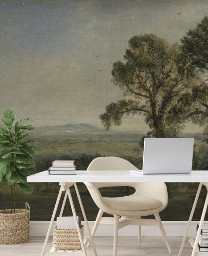 fine art wall mural called Bardon Hill, Coleorton Hall by John Constable for bedrooms and home offices