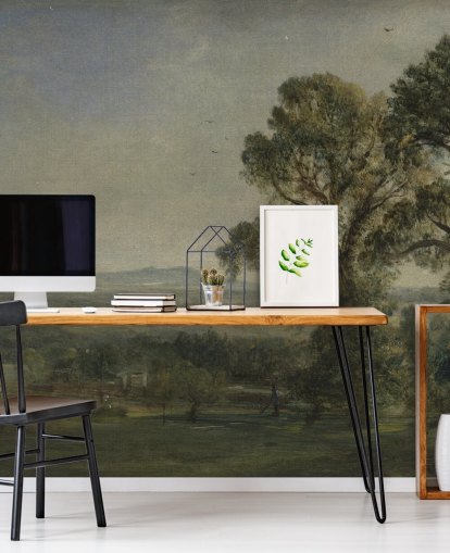 fine art wall mural called Bardon Hill, Coleorton Hall by John Constable for bedrooms and home offices