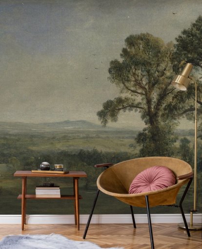 murale d'arte chiamato Bardon Hill, Coleorton Hall di John Constable per camere da letto e uffici domestici murale d'arte chiamato Bardon Hill, Coleorton Hall di John Constable per camere da letto e uffici domestici