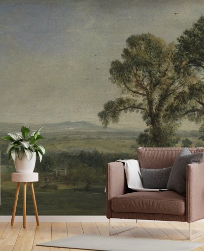 fine art wall mural called Bardon Hill, Coleorton Hall by John Constable for bedrooms and home offices