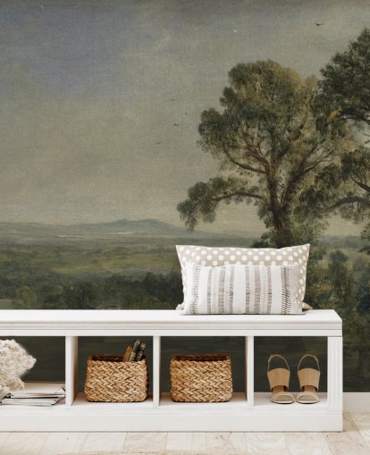 murale d'arte chiamato Bardon Hill, Coleorton Hall di John Constable per camere da letto e uffici domestici