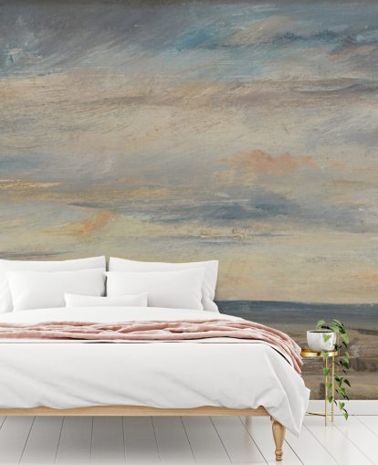 fine art wallpaper mural called Cloud Study, Early Morning, Looking East from Hampstead by John Constable