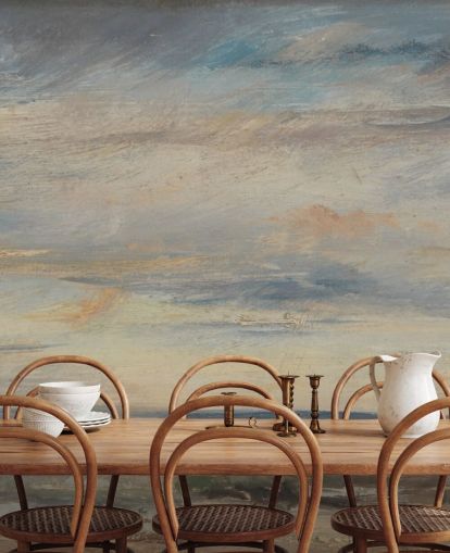 John Constablen taiteen taustakuvamaalaus nimeltä Cloud Study, Early Morning, Looking East from Hampstead