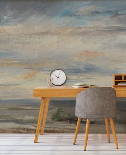 fine art wallpaper mural called Cloud Study, Early Morning, Looking East from Hampstead by John Constable