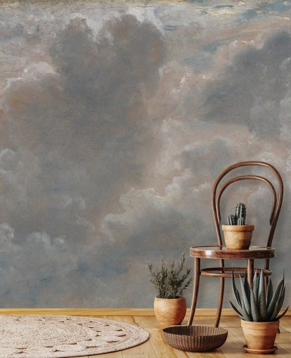 mural de pared de bellas artes llamado Cloud Study de John Constable para salas de estar, baños y dormitorios