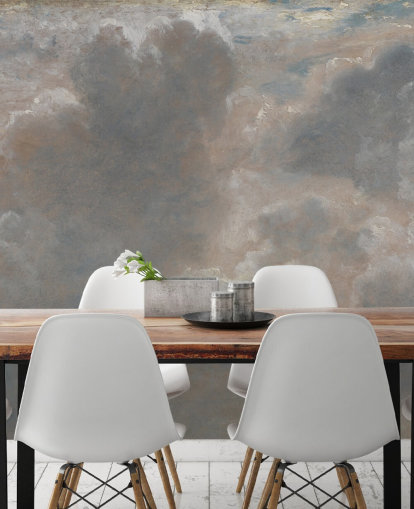 mural de pared de bellas artes llamado Cloud Study de John Constable para salas de estar, baños y dormitorios mural de pared de bellas artes llamado Cloud Study de John Constable para salas de estar, baños y dormitorios