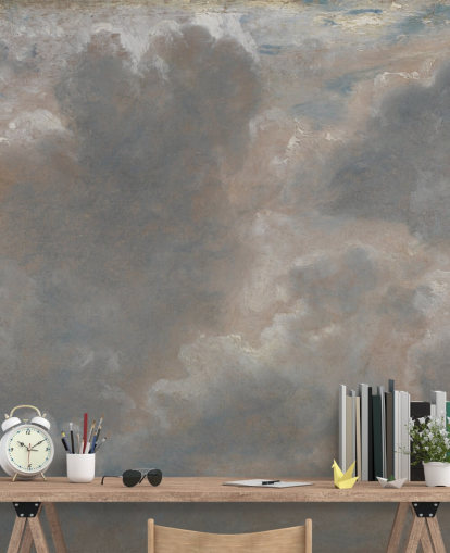 fine art wall mural called Cloud Study by John Constable for living rooms, bathrooms and bedrooms