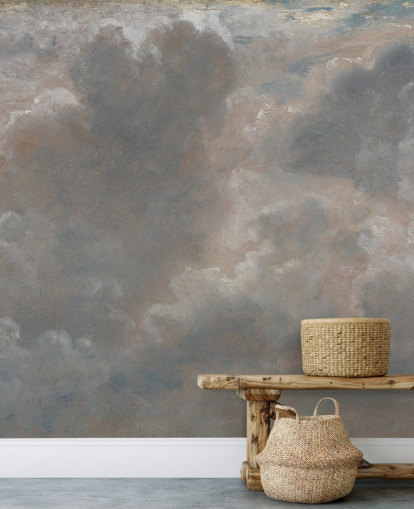 mural de pared de bellas artes llamado Cloud Study de John Constable para salas de estar, baños y dormitorios