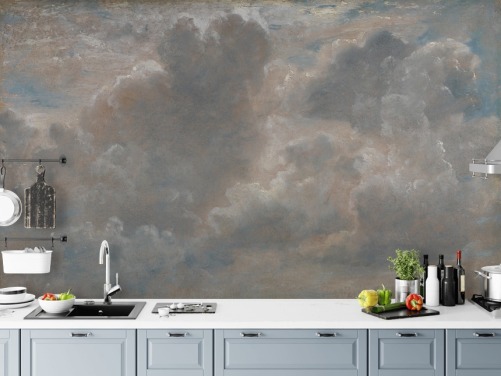 kunstvægmaleri kaldet Cloud Study af John Constable til stuer, badeværelser og soveværelser