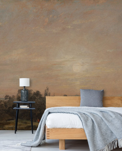 papier peint mural d'art intitulé Hampstead Heath regardant vers Harrow par John Constable papier peint mural d'art intitulé Hampstead Heath regardant vers Harrow par John Constable