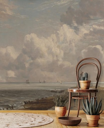 John Constablen taide-seinämaalaus nimeltä Harwich Lighthouse olohuoneisiin, makuuhuoneisiin ja kylpyhuoneisiin John Constablen taide-seinämaalaus nimeltä Harwich Lighthouse olohuoneisiin, makuuhuoneisiin ja kylpyhuoneisiin