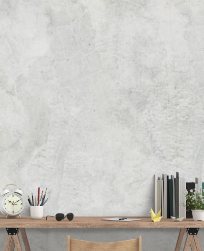 mural de papel pintado estilo hormigón limewash llamado Limewash para dormitorios, salas de estar y cocinas