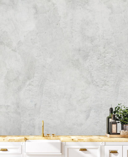 carta da parati murale in stile cemento chiamata Limewash per camere da letto, salotti e cucine