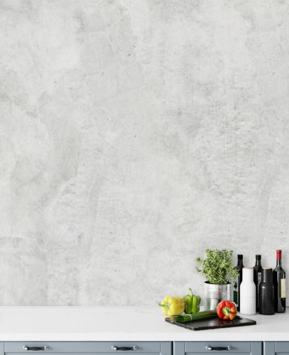 mural de papel pintado estilo hormigón limewash llamado Limewash para dormitorios, salas de estar y cocinas