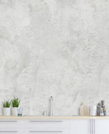 Limewash Tapeten-Wandbild im Betonstil namens Limewash für Schlafzimmer, Wohnzimmer und Küchen