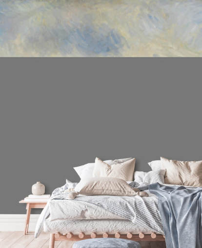 fine art wall mural called View From Montmartre by Pierre-Auguste Renoir for bedrooms and living rooms