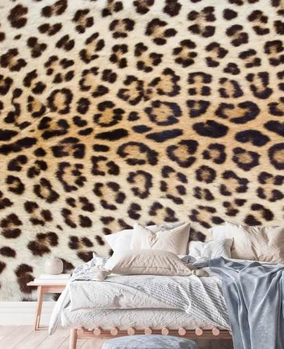 Jaguar Print Wallpaper Mural 