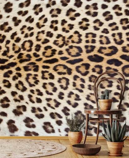 Jaguar Print Wallpaper Mural 