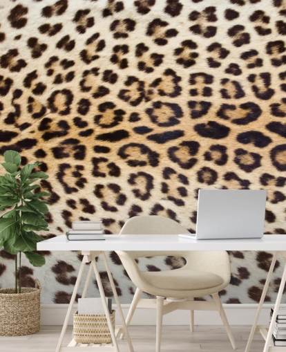 Papel pintado Estampado de jaguar 