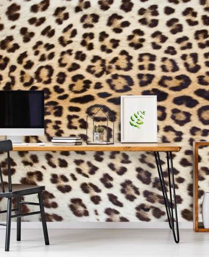 Papel pintado Estampado de jaguar 
