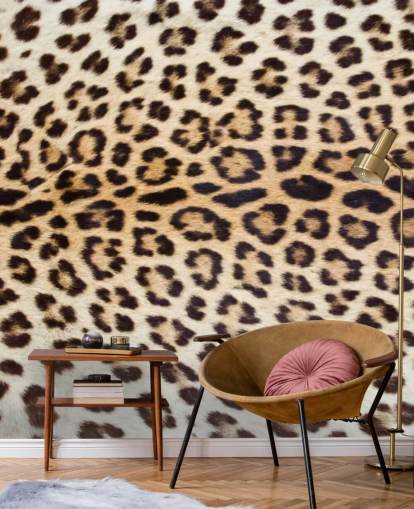 Jaguar Print behang muurschildering Jaguar Print behang muurschildering