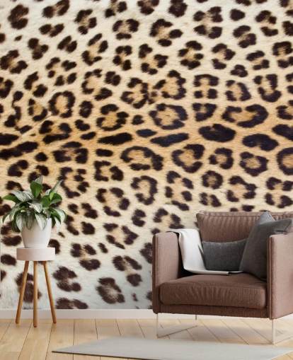 Jaguar Print Wallpaper Mural 