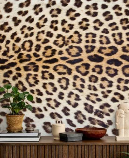 Papel pintado Estampado de jaguar Papel pintado Estampado de jaguar