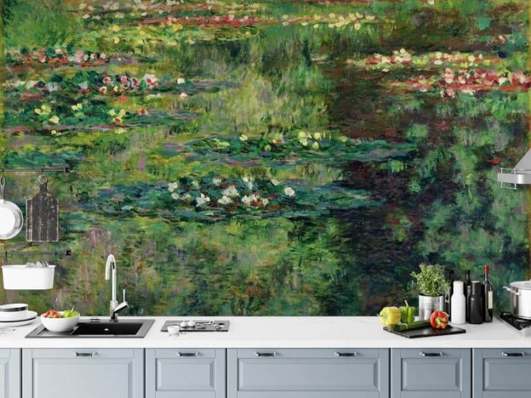 water lilies monet wallpaper