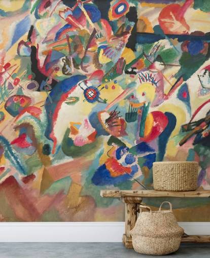 carta da parati fine art chiamata Entwurf 3 zu Komposition VII di Wassily Kandinsky carta da parati fine art chiamata Entwurf 3 zu Komposition VII di Wassily Kandinsky