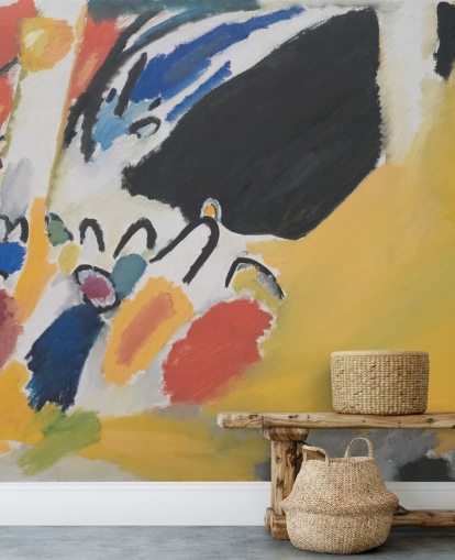 Kunsttapete Impressionen III (Konzert) von Wassily Kandinsky für Wohn- und Schlafzimmer