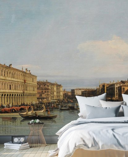 konst tapetväggmålning kallad Venedig Grand Canal av Canaletto den yngre