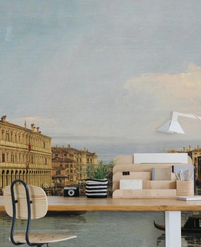mural de papel de parede de belas artes chamado Grande Canal de Veneza, de Canaletto the Younger mural de papel de parede de belas artes chamado Grande Canal de Veneza, de Canaletto the Younger