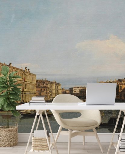carta da parati fine art chiamata Venice Grand Canal di Canaletto il Giovane
