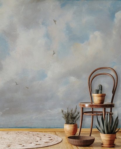 Kunsttapete namens Cloud Study, 1821 von John Constable für Küchen, Badezimmer und Schlafzimmer