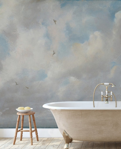 mural de pared de bellas artes llamado Cloud Study, 1821 de John Constable para cocinas, baños y dormitorios