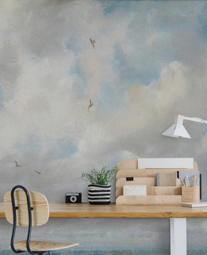 fine art wall mural called Cloud Study, 1821 by John Constable for kitchens, bathrooms and bedrooms