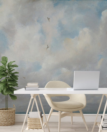 fine art wall mural called Cloud Study, 1821 by John Constable for kitchens, bathrooms and bedrooms