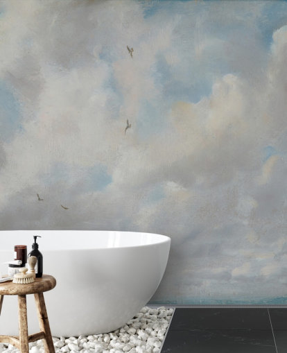 fine art wall mural called Cloud Study, 1821 by John Constable for kitchens, bathrooms and bedrooms