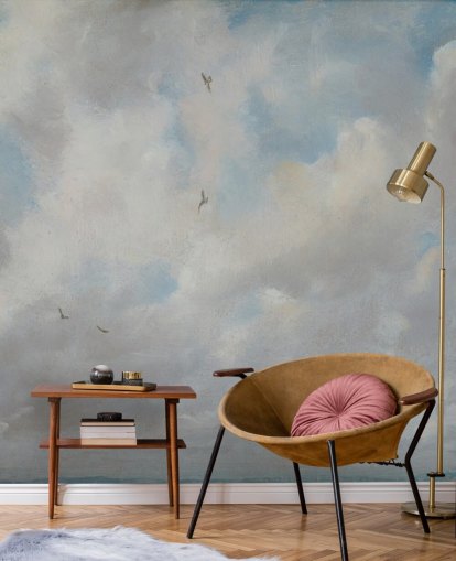 mural de parede de belas artes chamado Cloud Study, 1821 de John Constable para cozinhas, banheiros e quartos