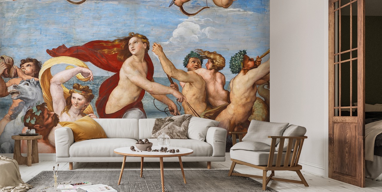 Carta da parati murale con Il trionfo di Galatea Wallsauce IT