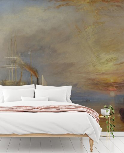 Kunsttapete mit dem Titel The Fighting Temeraire von J. M. W. Turner