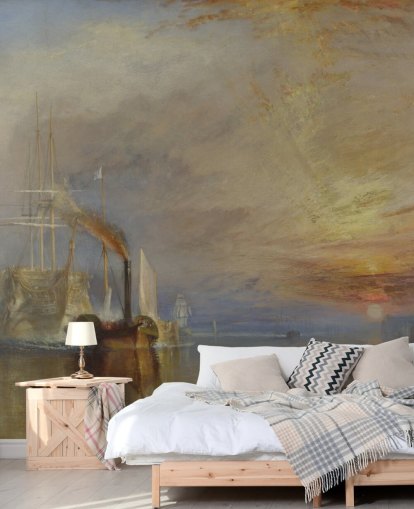 Kunsttapete mit dem Titel The Fighting Temeraire von J. M. W. Turner