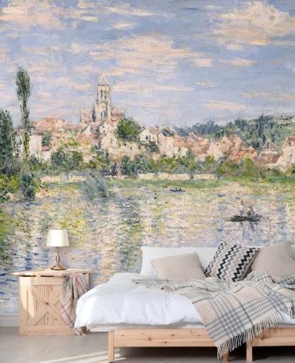 Kunstmalerei namens Vetheuil im Sommer von Claude Monet für Wohn- und Esszimmer