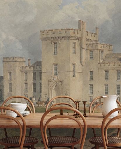 J. M. W. Turnerin taidemaalaus nimeltä View of Hampton Court J. M. W. Turnerin taidemaalaus nimeltä View of Hampton Court